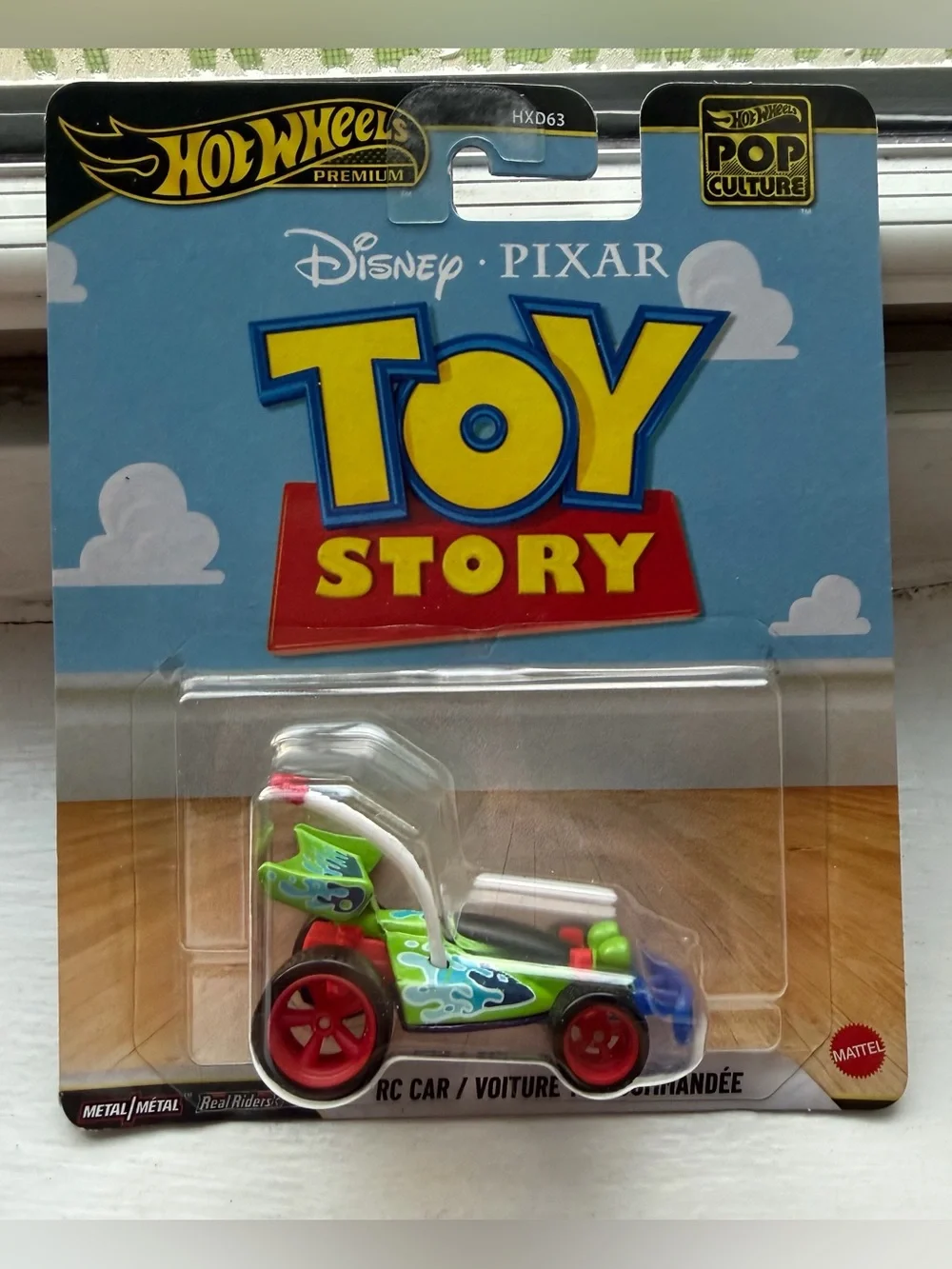 Hot Wheels Premium Pop Culture Disney Pixar Toy Story RC Car